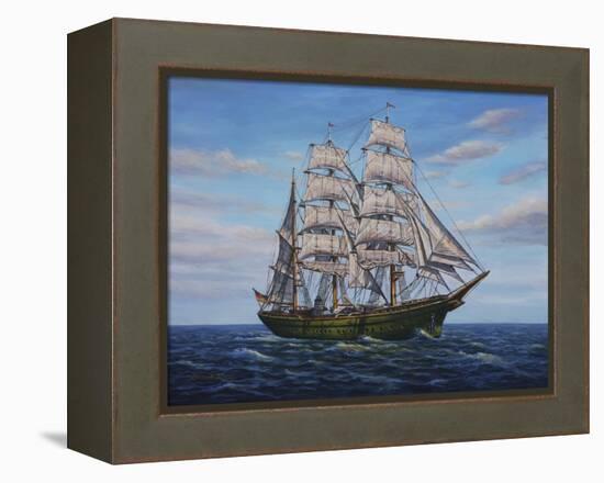 Clipper Ship-Bruce Dumas-Framed Premier Image Canvas