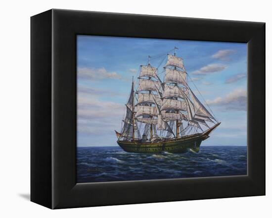 Clipper Ship-Bruce Dumas-Framed Premier Image Canvas