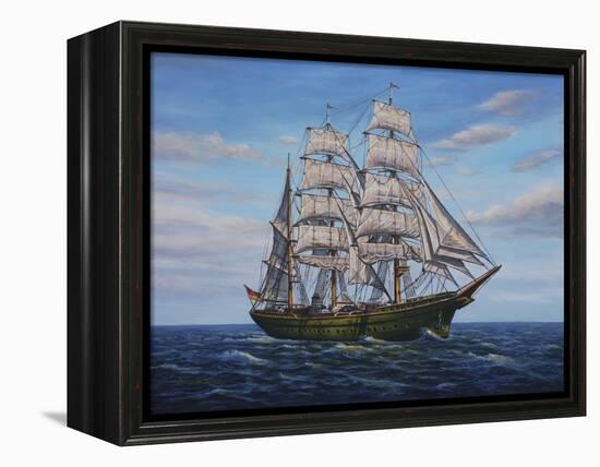 Clipper Ship-Bruce Dumas-Framed Premier Image Canvas