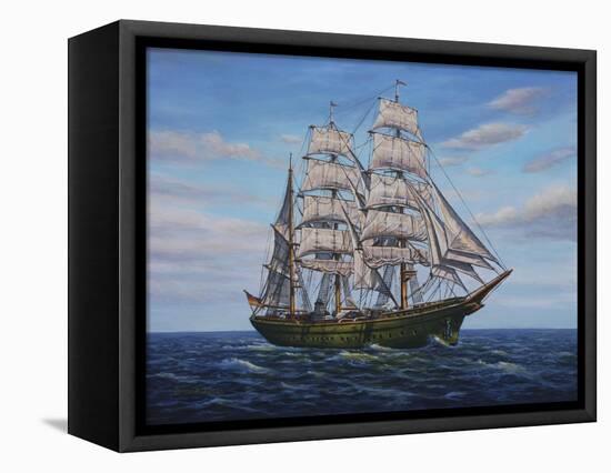 Clipper Ship-Bruce Dumas-Framed Premier Image Canvas