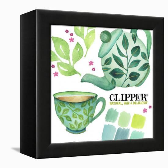 Clipper Tea-Elizabeth Rider-Framed Premier Image Canvas