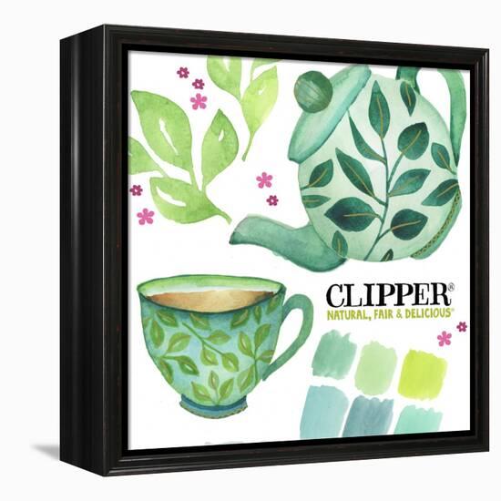 Clipper Tea-Elizabeth Rider-Framed Premier Image Canvas