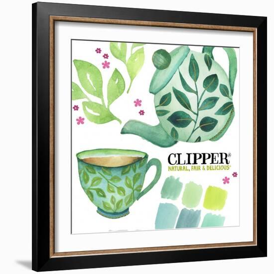 Clipper Tea-Elizabeth Rider-Framed Giclee Print