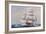 Clipper Under Full Sail-J^ Spurling-Framed Giclee Print