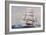 Clipper Under Full Sail-J^ Spurling-Framed Giclee Print