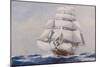 Clipper Under Full Sail-J^ Spurling-Mounted Giclee Print