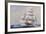 Clipper Under Full Sail-J^ Spurling-Framed Giclee Print