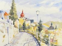 Salzburg Sunrise-Clive Metcalfe-Framed Giclee Print