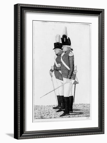 Clive of India and Major Skey, 1798-John Kay-Framed Giclee Print