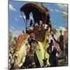 Clive Took Calcutta and Helped Put a New Ruler on the Throne of Bengal-Alberto Salinas-Mounted Giclee Print