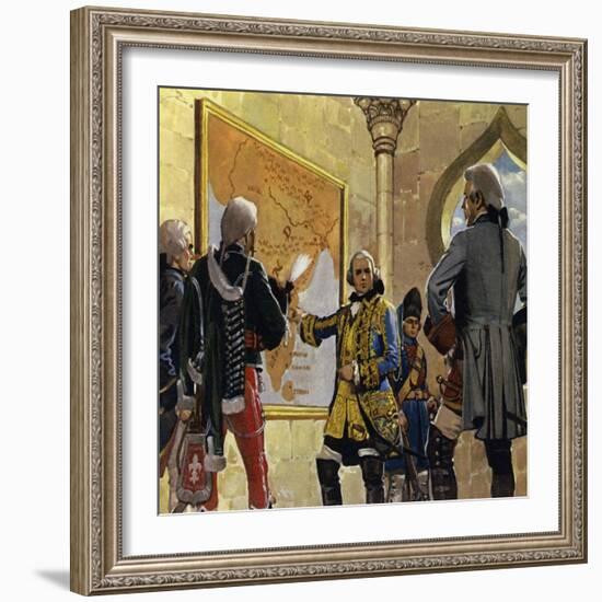 Clive Worked for the East India Company in Madras, India-Alberto Salinas-Framed Giclee Print