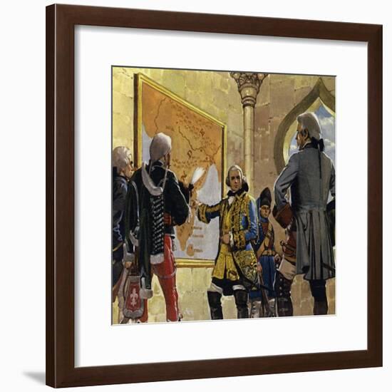 Clive Worked for the East India Company in Madras, India-Alberto Salinas-Framed Giclee Print