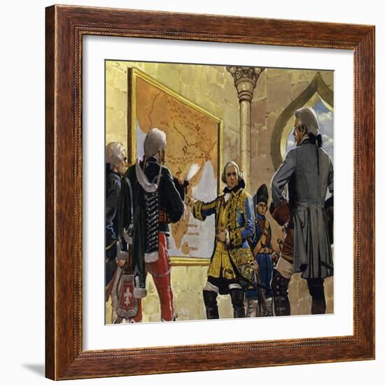 Clive Worked for the East India Company in Madras, India-Alberto Salinas-Framed Giclee Print