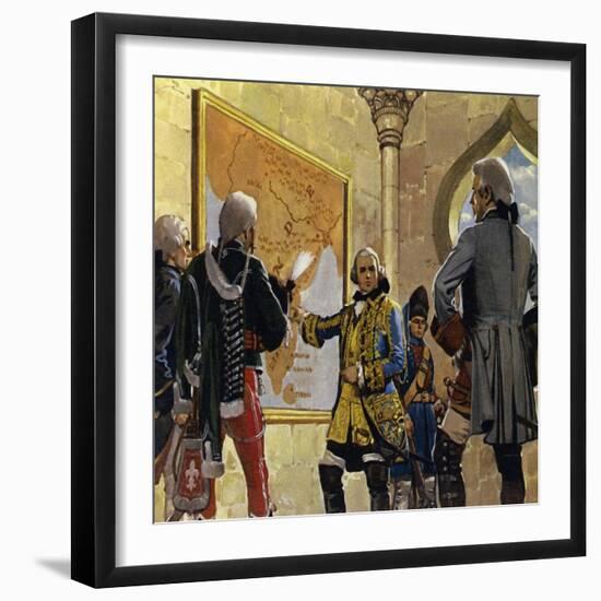 Clive Worked for the East India Company in Madras, India-Alberto Salinas-Framed Giclee Print