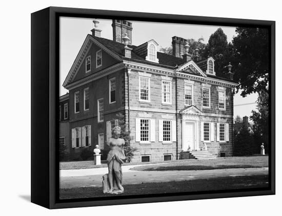 Cliveden at Philadelphia, Pennsylvania-GE Kidder Smith-Framed Premier Image Canvas