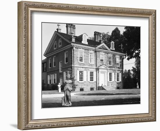 Cliveden at Philadelphia, Pennsylvania-GE Kidder Smith-Framed Photographic Print