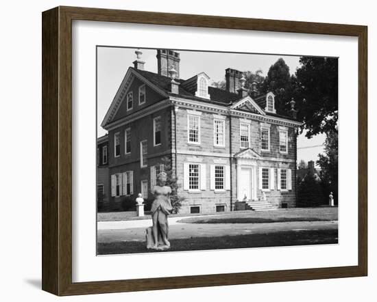 Cliveden at Philadelphia, Pennsylvania-GE Kidder Smith-Framed Photographic Print