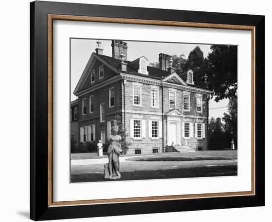 Cliveden at Philadelphia, Pennsylvania-GE Kidder Smith-Framed Photographic Print