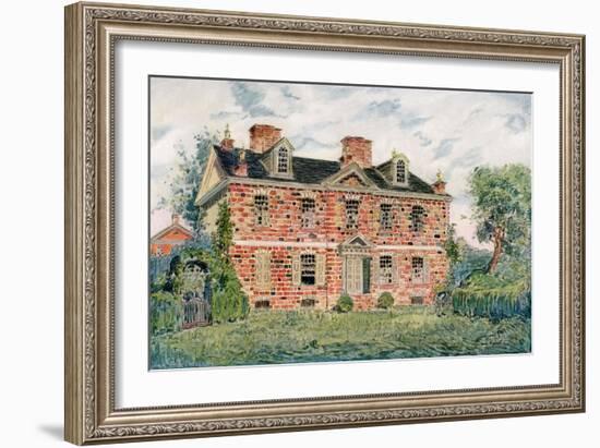 Cliveden, Germantown, Pennsylvania, USA, C18th Century-James Preston-Framed Giclee Print