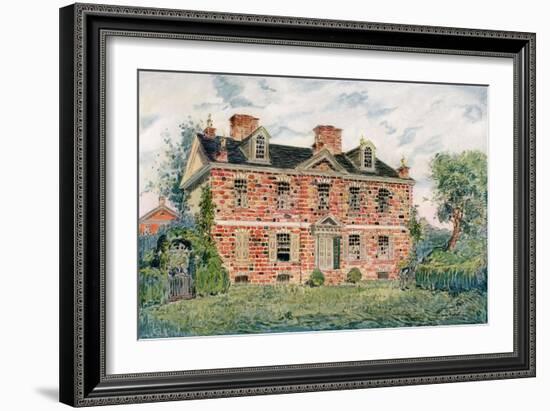 Cliveden, Germantown, Pennsylvania, USA, C18th Century-James Preston-Framed Giclee Print