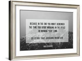 Clmb That Mountain-Kindred Sol Collective-Framed Art Print