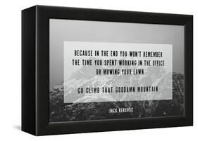 Clmb That Mountain-Kindred Sol Collective-Framed Stretched Canvas