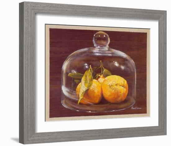 Cloche, Oranges-Pascal Cessou-Framed Art Print