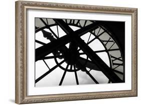 Clock at Musee D'Orsay, Paris, France-Kymri Wilt-Framed Photographic Print