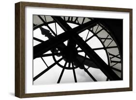 Clock at Musee D'Orsay, Paris, France-Kymri Wilt-Framed Photographic Print