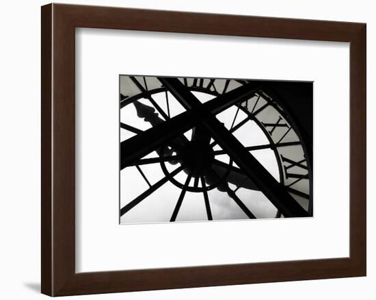 Clock at Musee D'Orsay, Paris, France-Kymri Wilt-Framed Photographic Print