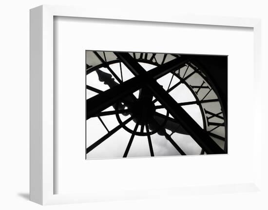 Clock at Musee D'Orsay, Paris, France-Kymri Wilt-Framed Photographic Print