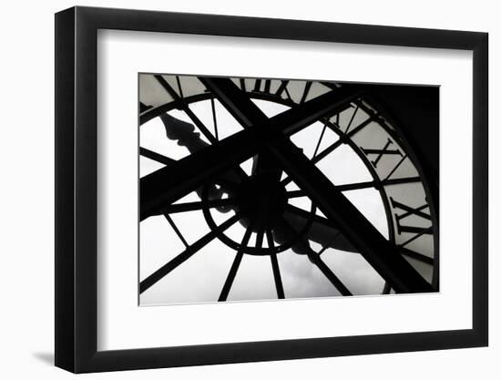 Clock at Musee D'Orsay, Paris, France-Kymri Wilt-Framed Photographic Print