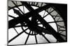 Clock at Musee D'Orsay, Paris, France-Kymri Wilt-Mounted Photographic Print