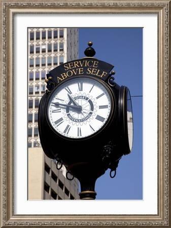 Clock, Downtown Rotary Club, Mobile, Alabama' Art Print - Carol Highsmith |  