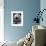 Clock in Pennsylvania Station-Alfred Eisenstaedt-Framed Photographic Print displayed on a wall