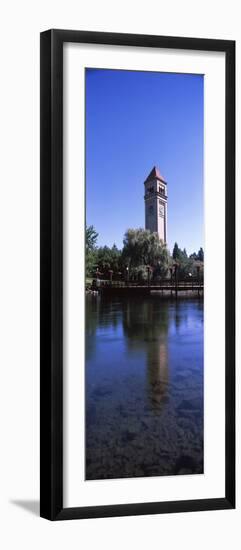 Clock Tower at Riverfront Park, Spokane, Washington State, USA-null-Framed Photographic Print