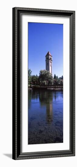 Clock Tower at Riverfront Park, Spokane, Washington State, USA-null-Framed Photographic Print