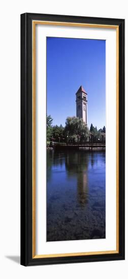 Clock Tower at Riverfront Park, Spokane, Washington State, USA-null-Framed Photographic Print