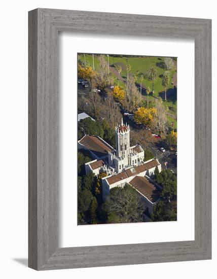 Clock Tower Building, the University of Auckland, Auckland, North Island, New Zealand-David Wall-Framed Photographic Print