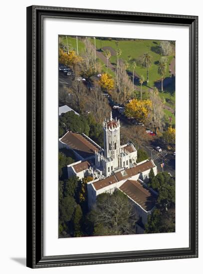 Clock Tower Building, the University of Auckland, Auckland, North Island, New Zealand-David Wall-Framed Photographic Print