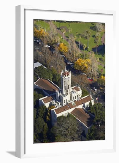 Clock Tower Building, the University of Auckland, Auckland, North Island, New Zealand-David Wall-Framed Photographic Print