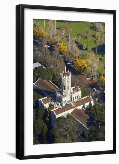 Clock Tower Building, the University of Auckland, Auckland, North Island, New Zealand-David Wall-Framed Photographic Print