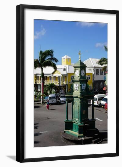 Clock Tower in the Centre of Capital-Robert Harding-Framed Photographic Print