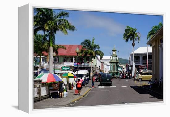 Clock Tower in the Centre of Capital-Robert Harding-Framed Premier Image Canvas