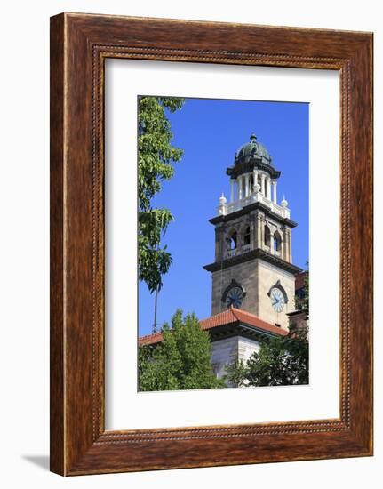 Clock Tower on the Pioneers Museum, Colorado Springs, Colorado, United States of America-Richard Cummins-Framed Photographic Print