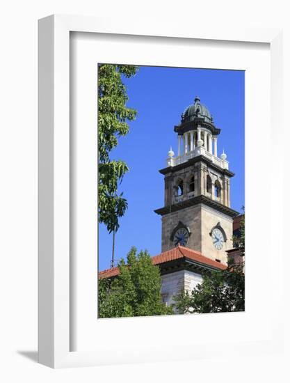 Clock Tower on the Pioneers Museum, Colorado Springs, Colorado, United States of America-Richard Cummins-Framed Photographic Print