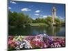 Clock Tower, Spokane River, Riverfront Park, Spokane, Washington, USA-Charles Gurche-Mounted Photographic Print