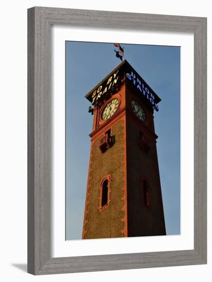 Clock Tower-Brian Moore-Framed Photographic Print