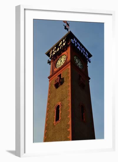 Clock Tower-Brian Moore-Framed Photographic Print