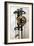 Clock with Pendulum Designed-Galileo Galilei-Framed Giclee Print